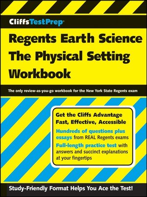 cover image of CliffsTestPrep Regents Earth Science